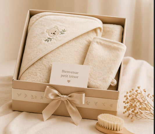 Coffret premier bain bébé